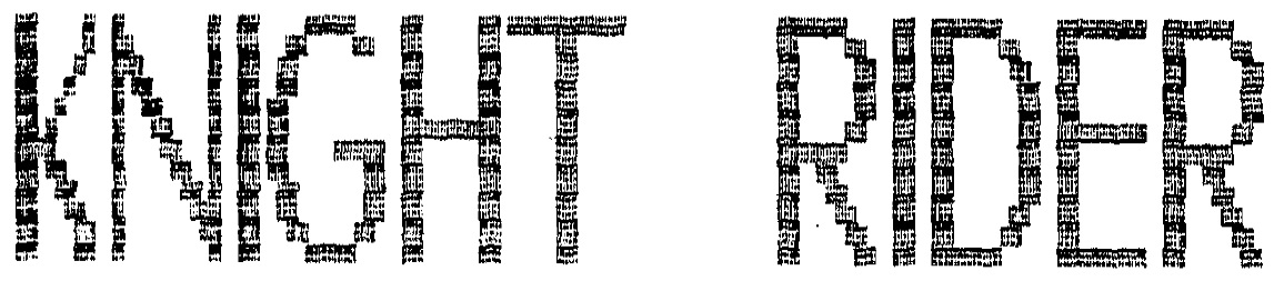 Knight Rider (special Form Of Writing) Device mark 702812 Trademark