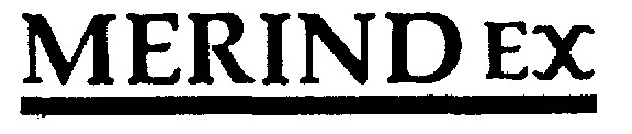Merind Ex ( Label) Device mark 717390 Trademark
