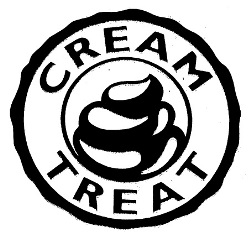 Cream Treat (label) Device mark 761800 Trademark