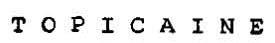 Topicaine Device mark 834757 Trademark