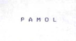 P A M O L Device mark 859340 Trademark