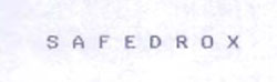 S A F E D R O X Device mark 859343 Trademark