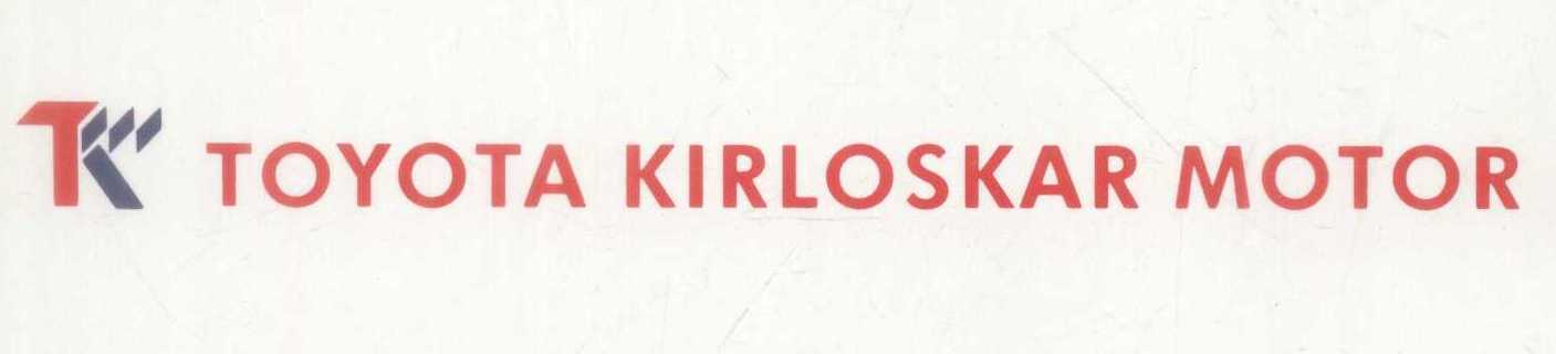 Toyota Kirloskar Motor Device mark 893576 Trademark