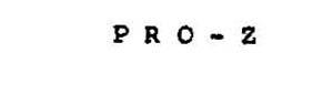 Pro-z Device mark 894704 Trademark