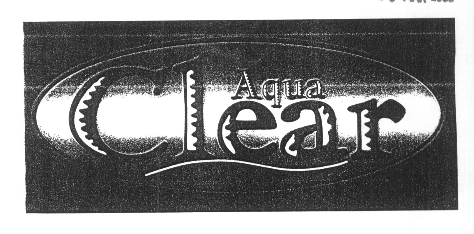 Aqua Clear (label) Device mark 911956 Trademark