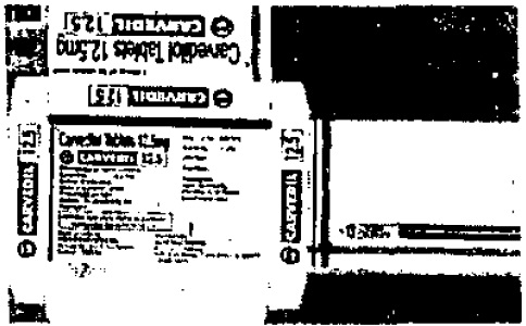 Carvedil 12.5 Gm. Device mark 923233 Trademark