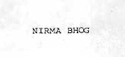 Nirma Bhog Device mark 929599 Trademark