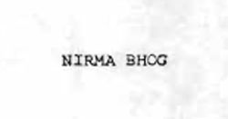 Nirma Bhog Device mark 929606 Trademark