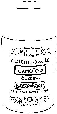 Candid Powder 30 Gm. Device mark 942387 Trademark
