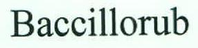 Baccillorub Device mark 2662208 Trademark