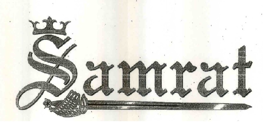 Samrat (label) Device mark 1061847 Trademark