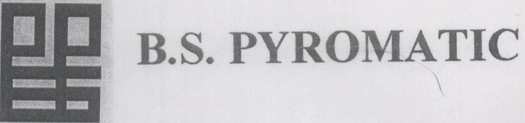 B.s.pyromatic Device mark 1063453 Trademark
