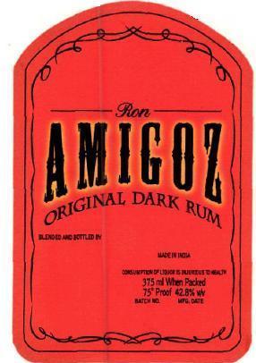 Amigoz (label) Device mark 1107742 Trademark
