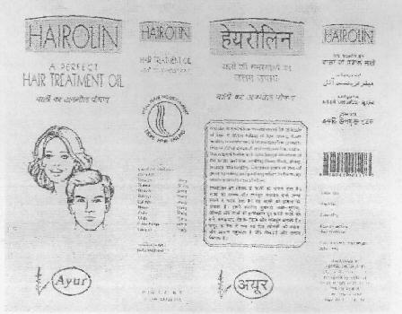 Hairolin (man & Woman Face Device) Device mark 1143824 Trademark