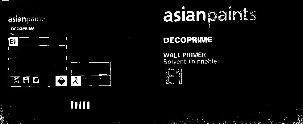 Asian Paints (decoprime E1 Device) Device mark 1154828 Trademark