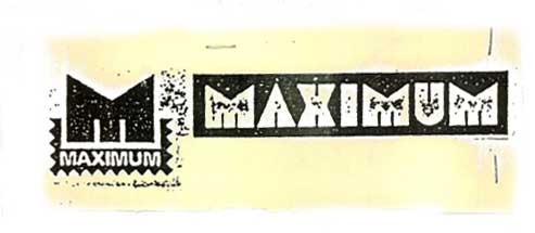 M, Maximum [lable] Device mark 1160446 Trademark