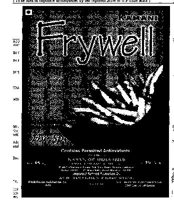 Kamani Frywell Refined Vegetable Oil Device mark 1180605 Trademark