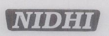 Nidhi Logo Device mark 1193841 Trademark