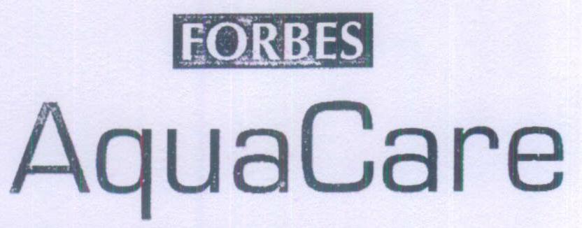 Forbes Aquacare Device mark 1238217 Trademark