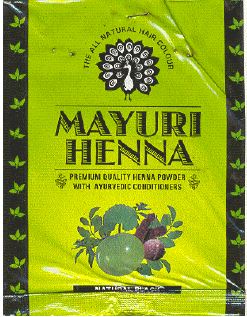 Mayuri Henna (label) Device mark 1250540 Trademark