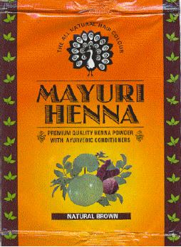 Mayuri Henna (label) Device mark 1250541 Trademark