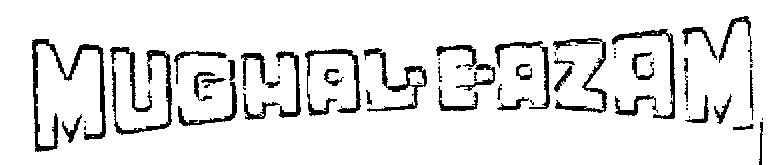 Mughal-e-azam (label) Device mark 1263475 Trademark