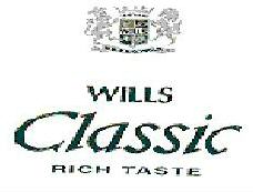 Wills Logo, Wills Classic Device mark 1284983 Trademark