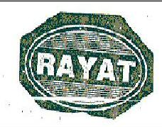 Rayat (lable) Device mark 1285553 Trademark