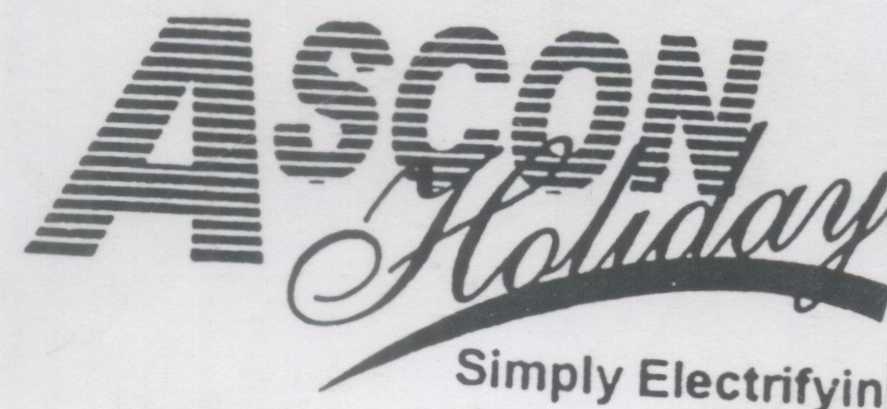 Ascon Holidays (label) Device mark 1310742 Trademark