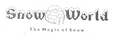Snow World ( De Of Igloo ) Device mark 1313385 Trademark