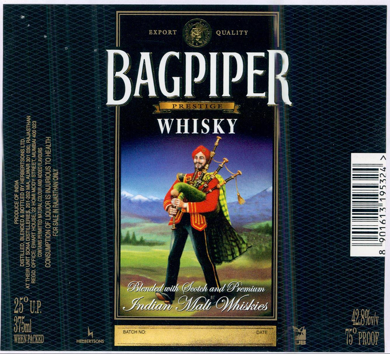 Bagpiper Device mark 1346568 Trademark