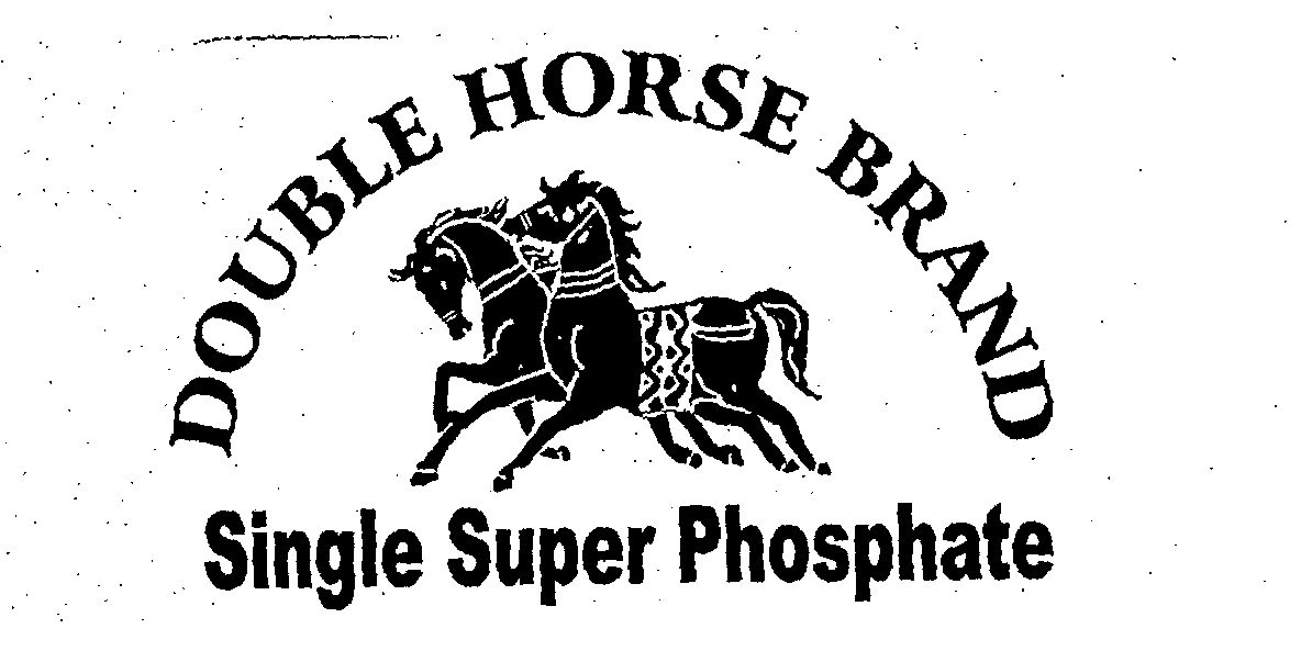 Double Horse Brand,single Super Phosphate, (device Of Two Horse) Device mark 1374647 Trademark