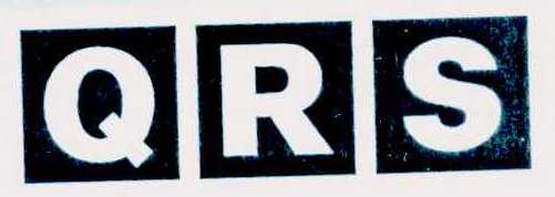 Q R S (label) Device mark 1376216 Trademark
