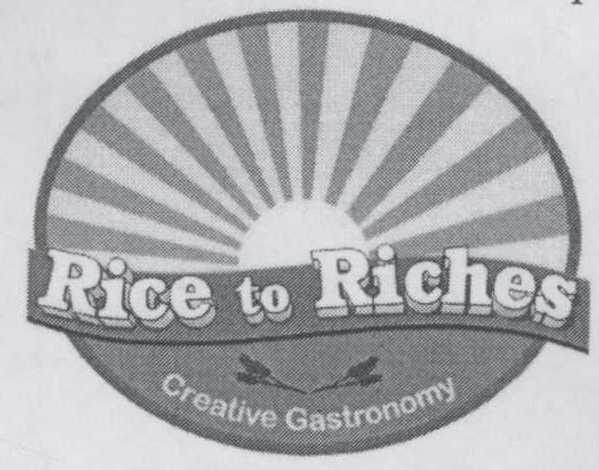 Rice To Riches (device) Device mark 1385757 Trademark