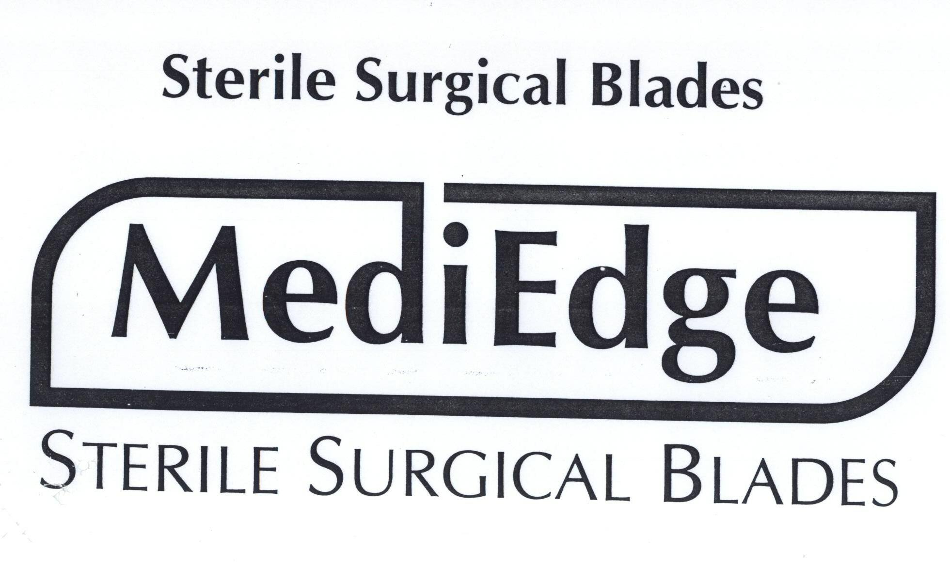 Mediedge Sterile Surgical Blades Device mark 1391675 Trademark