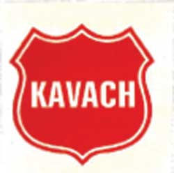 Kavach (other Geometrical Figure) Device mark 1393907 Trademark