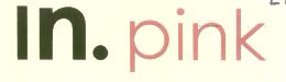 In. Pink (heavy Letters) Device mark 1408054 Trademark