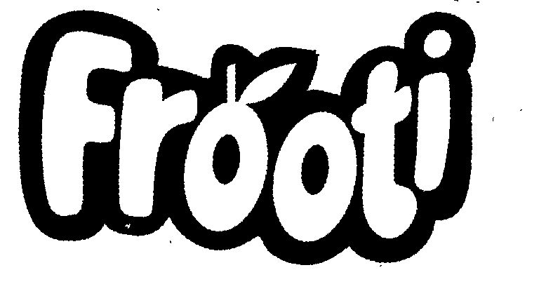 Frooti (device Of Letter Of Shaded) Device mark 1418249 Trademark