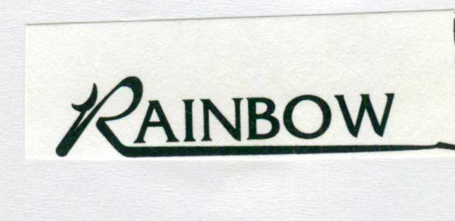 Rainbow (label) Device mark 1421220 Trademark
