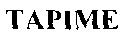 Tapime Device mark 1424622 Trademark