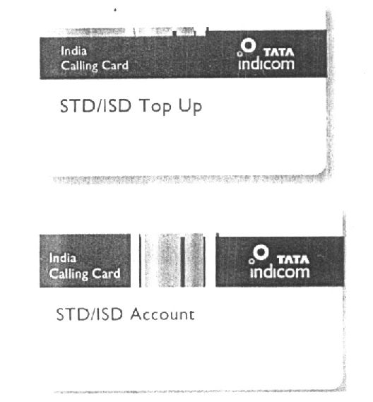 Std\isd Top Up Tata Indicom Device mark 1437399 Trademark