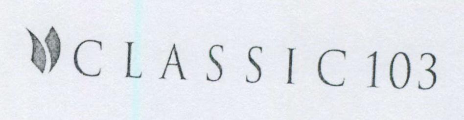 C L A S S I C 103 (device Of Other Geometrical Solids) Device mark 1444261 Trademark