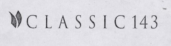 Classic 143 (other Geometrical Figures) Device mark 1444309 Trademark