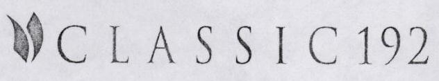 C L A S S I C 192 (other Geometrical Solids) Device mark 1444366 Trademark