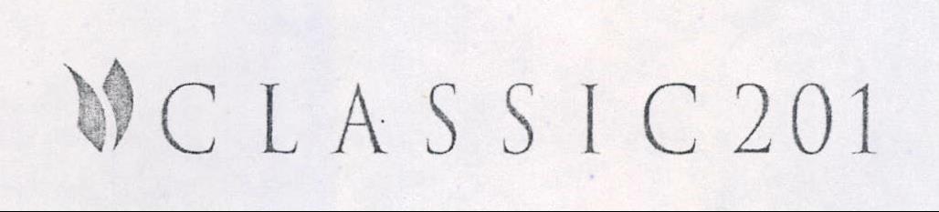 C L A S S I C 201 (device Of Other Geometricals Solids) Device mark 1444374 Trademark