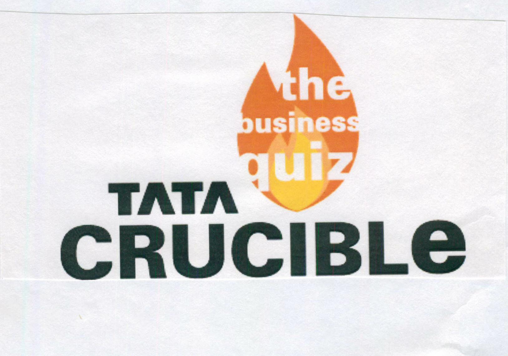 Tata Crucible(label). Device mark 1444823 Trademark
