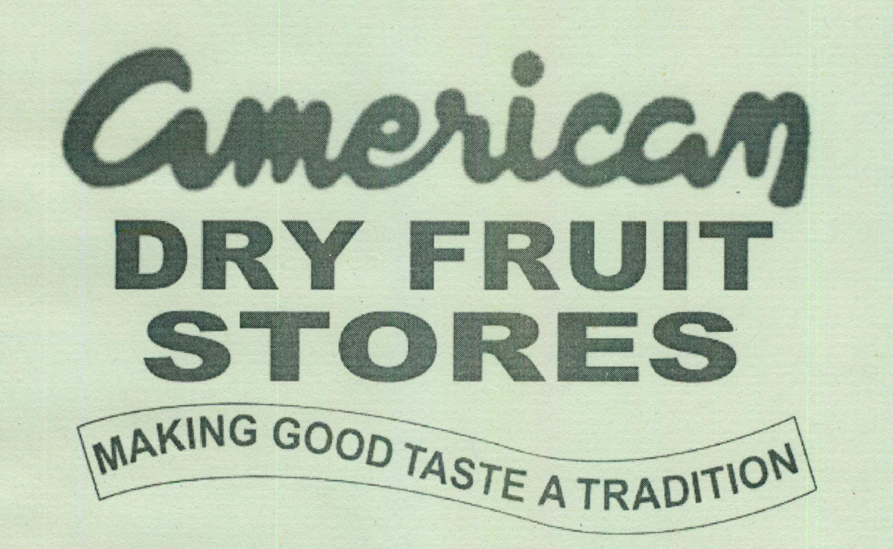 Cmeriaan Dry Fruit Store (device Special Firm Of Writing) Device mark 1445130 Trademark