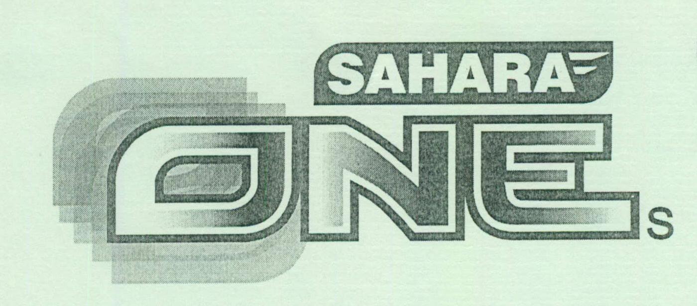Sahara One"s (logo) Device mark 1445237 Trademark