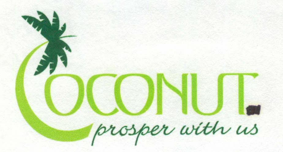 Coconut Prosper With Us (device Of Coconut Tree) Device mark 1448617 Trademark