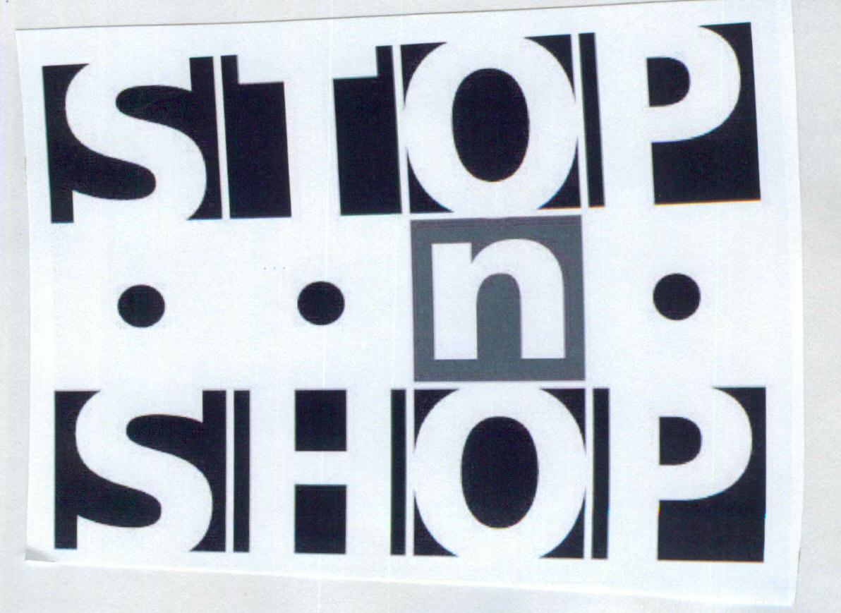 Stop N Shop (label) Device mark 1452162 Trademark